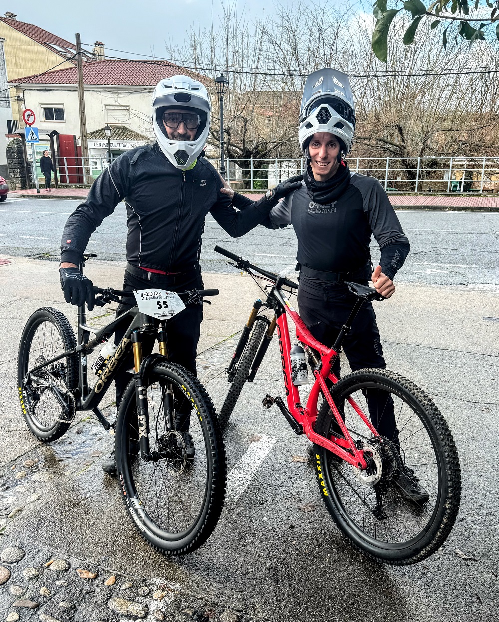 Daniel Jiménez y Jerónimo Garzón, segundos en el Enduro de Villanueva de la Vera